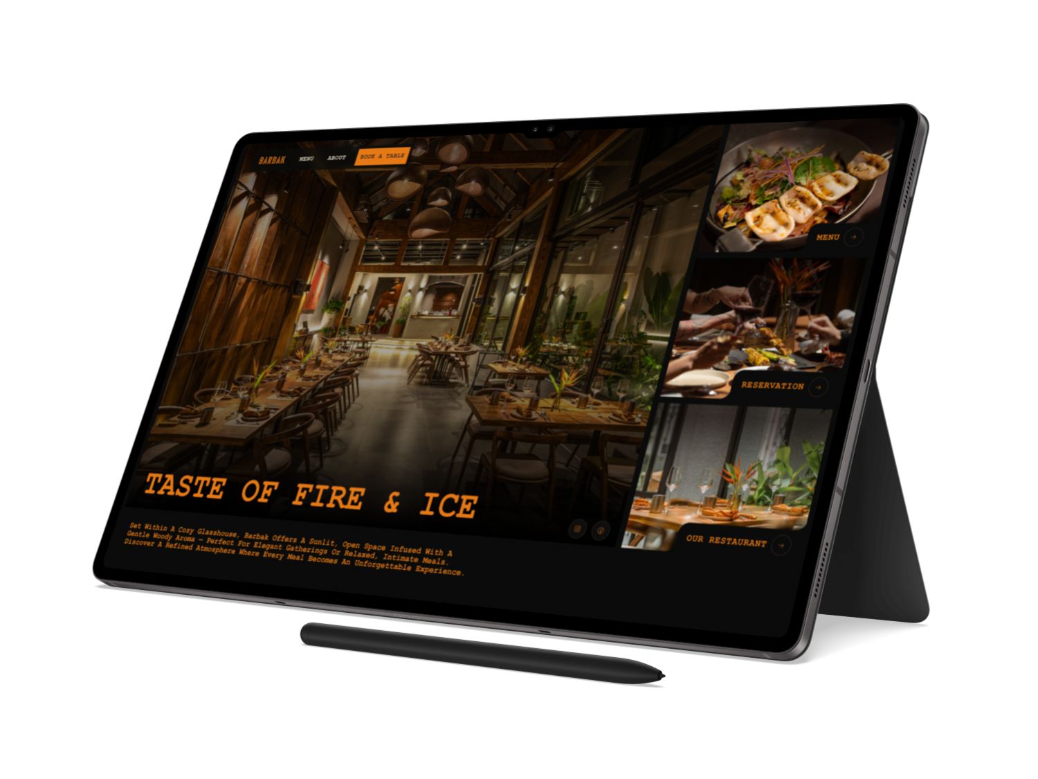 Dự án Thiết kế website Barbak