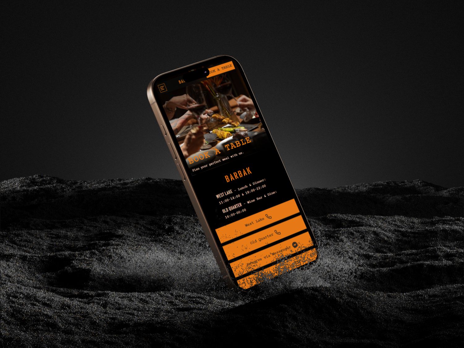 Dự án Thiết kế website Barbak