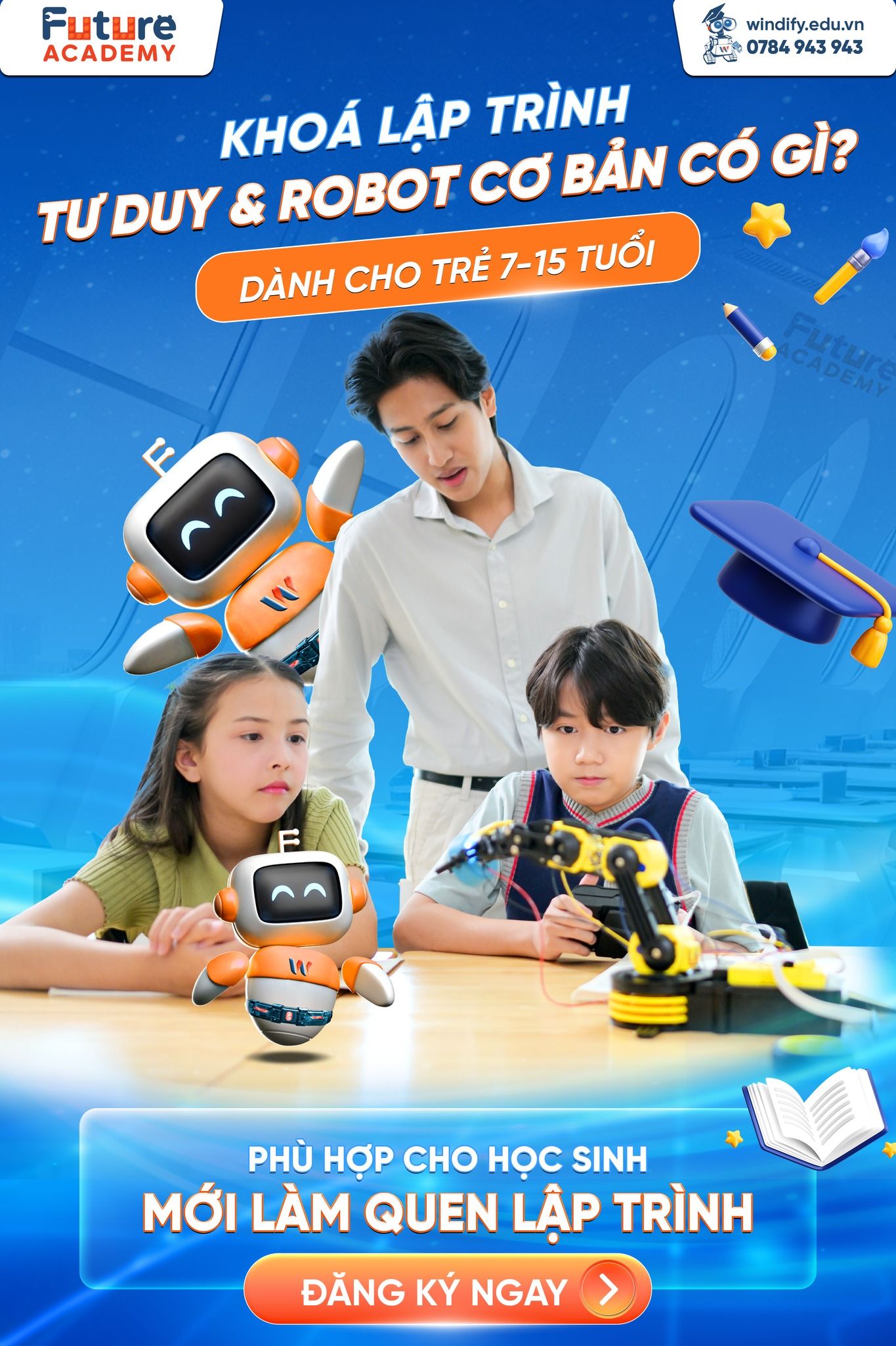 Dự án Nhận diện thương hiệu Future Academy